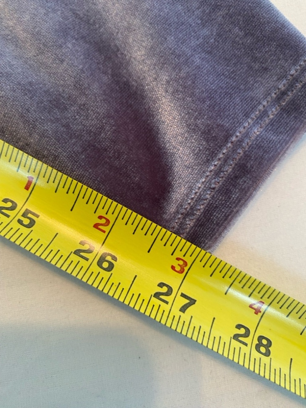 Victoria's Secret Purple Velvet Leggings Women’s Size Medium - Picture 5 of 7